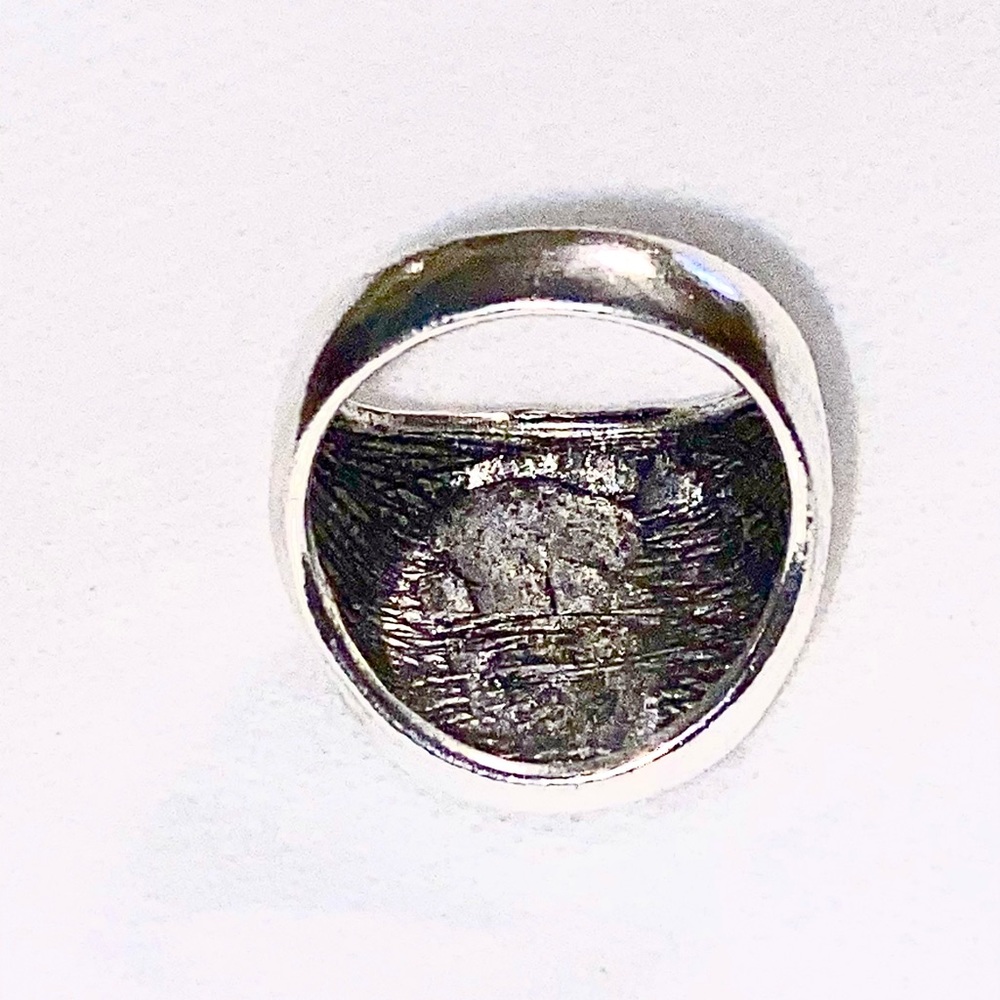 Silver Plated Anchor Styled Statement Ring! 10 - image 5